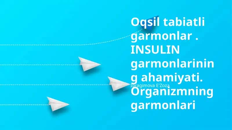 Oqsil tabiatli garmonlar