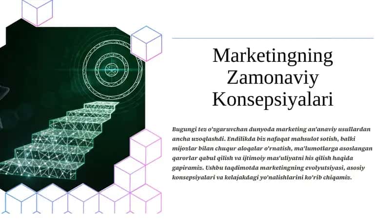 Marketingning Tarixiy Rivojlanishi