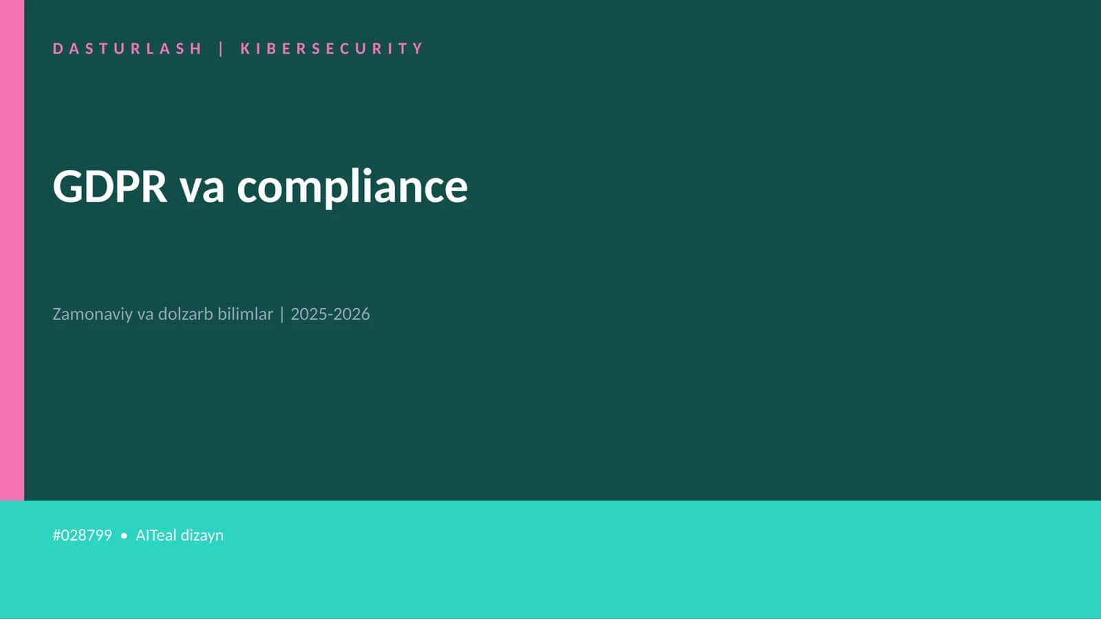 GDPR va compliance