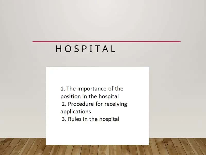HOSPITAL