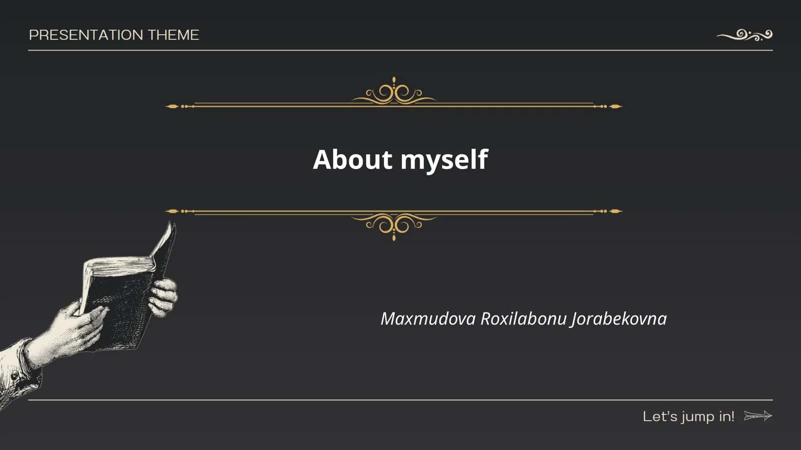 Personal Background