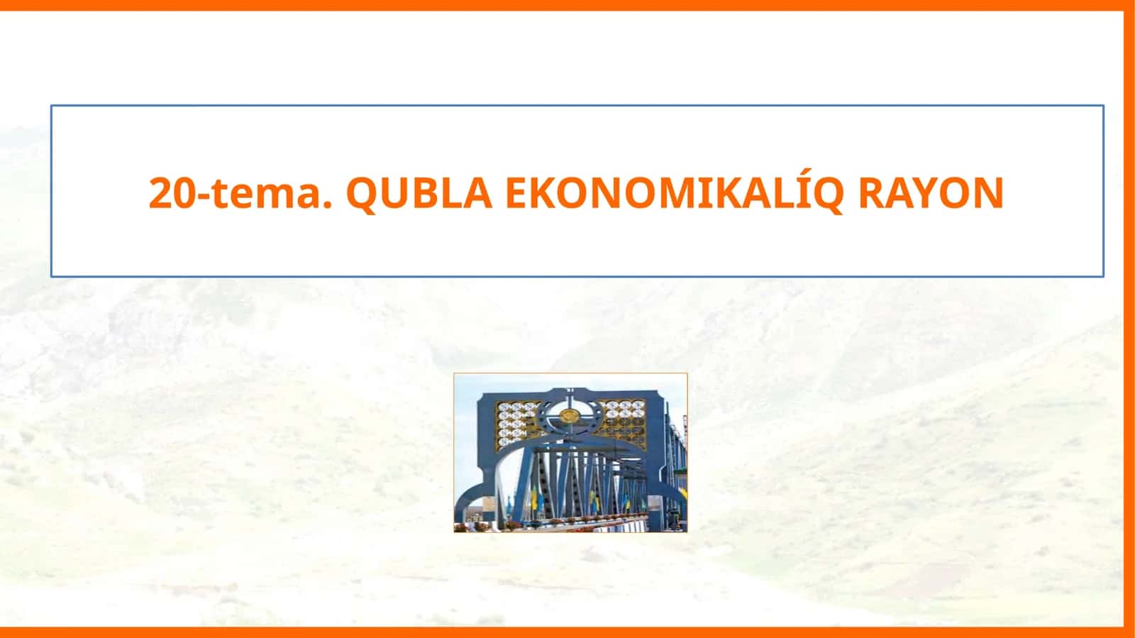 QUBLA EKONOMIKALÍQ RAYON