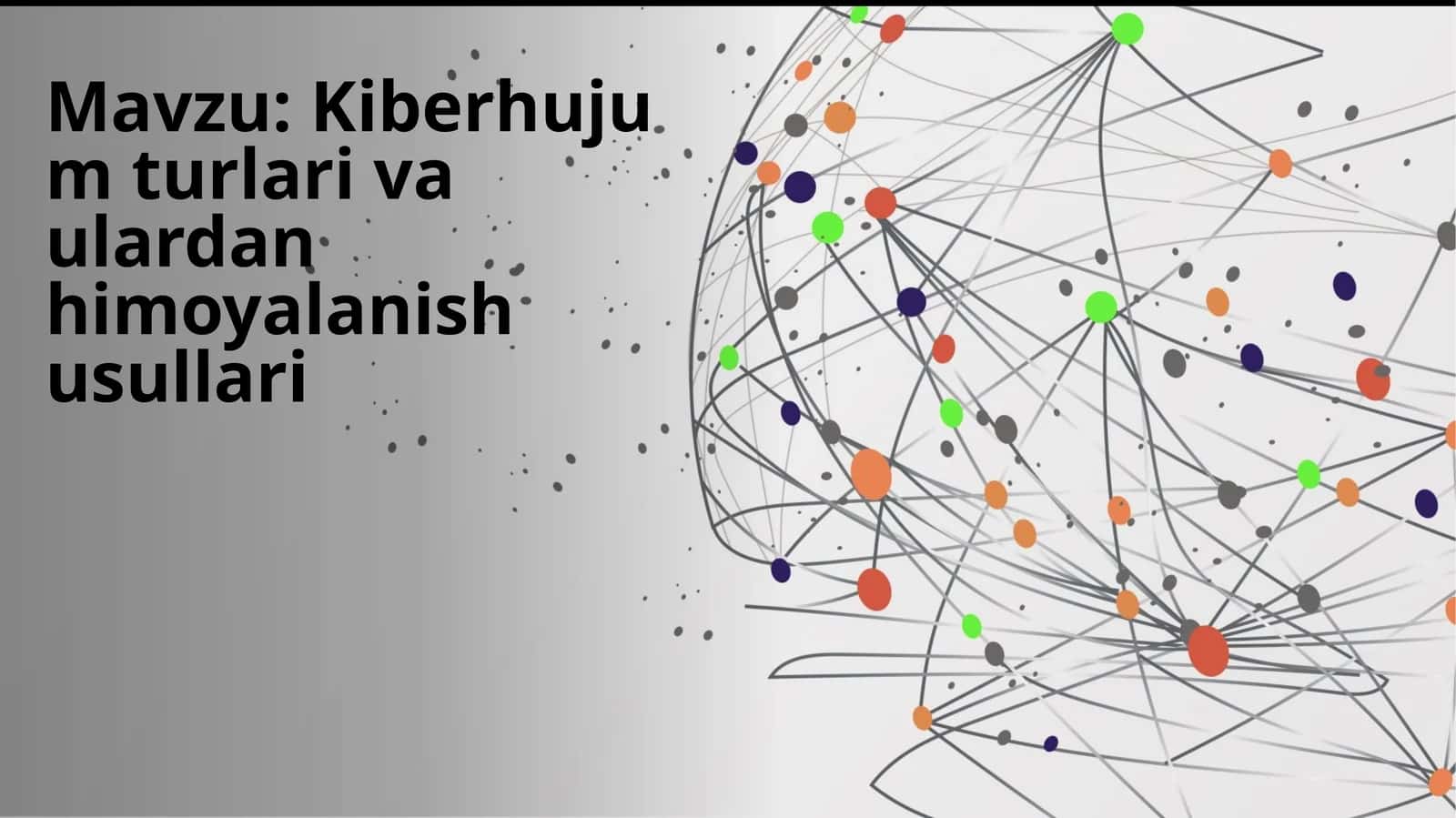 Kiberhujum turlari va ulardan himoyalash usullari