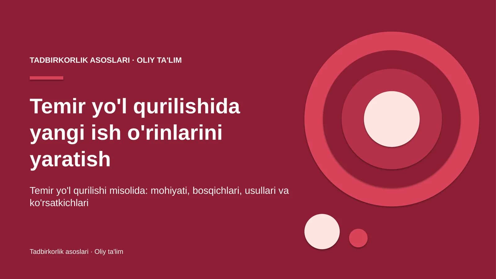 temir yo'l qurilishida yangi ish o'rinlarini yaratish 3201