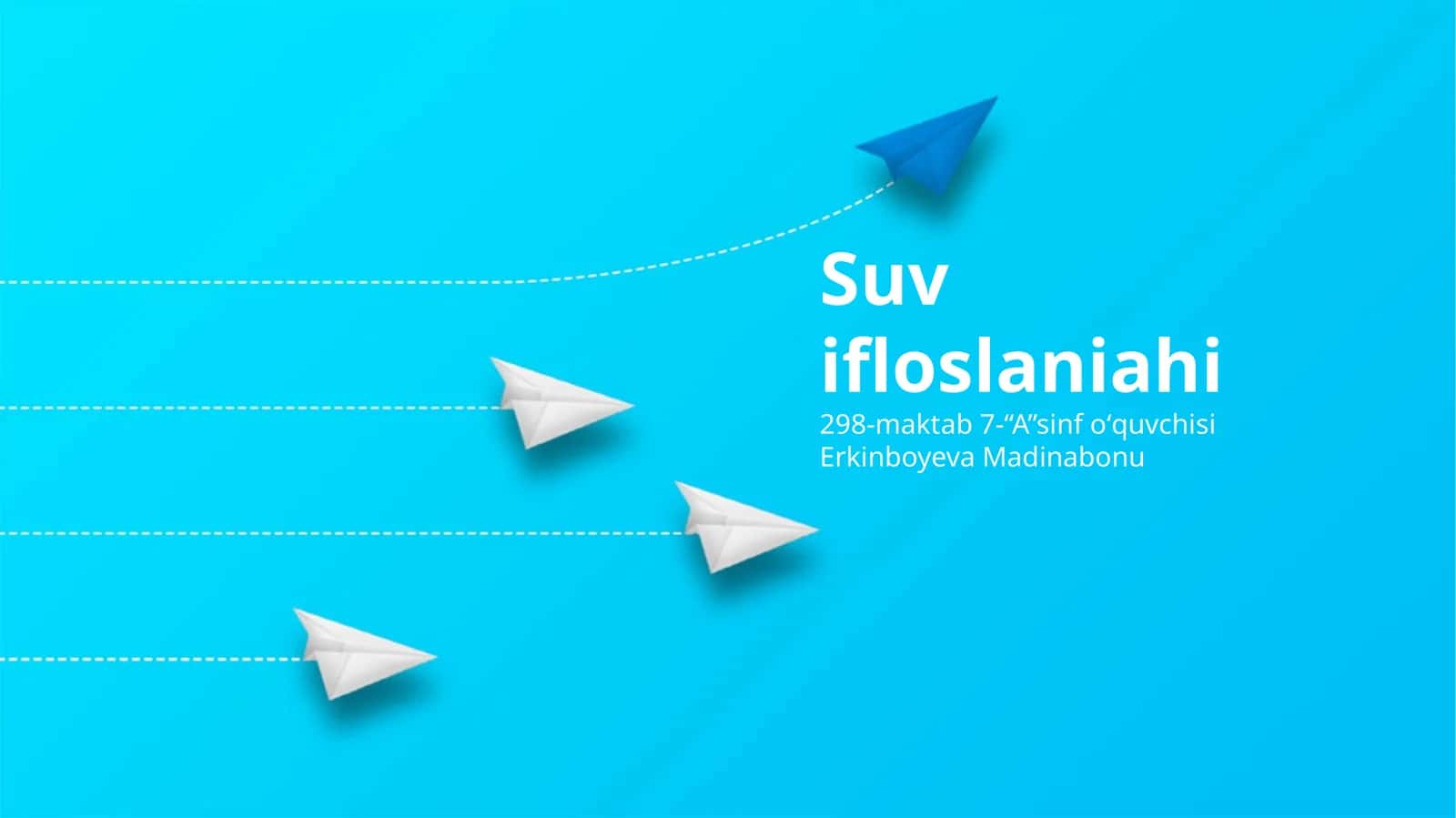 Suv ifloslanishi