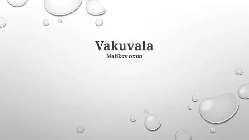 Vakuvala
