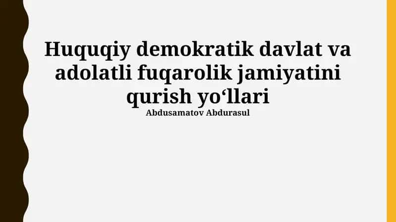 Ta'lim va ma'rifatni yuksaltirish