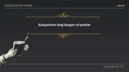 Xalqasimon bog'langan ro'yxatlar