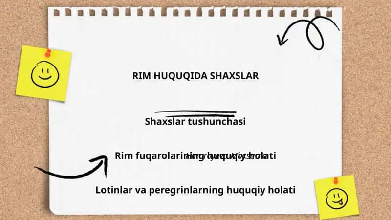HUQUQIDA SHAXSLAR