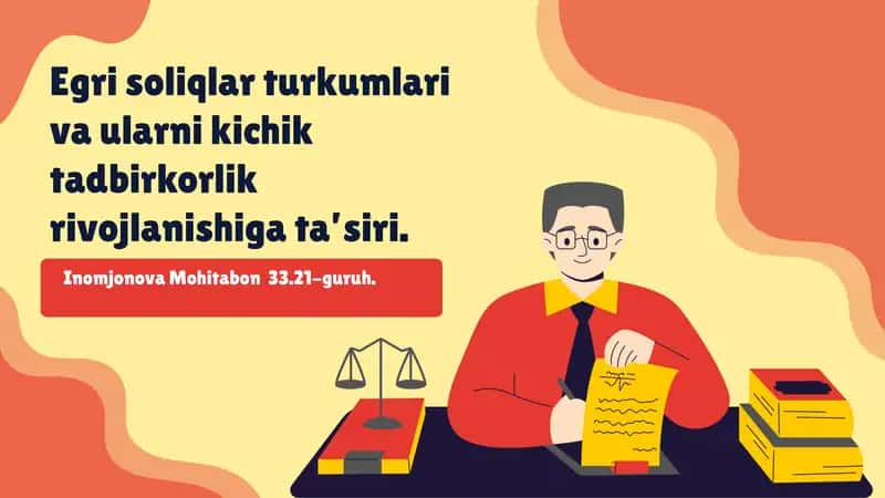 Egri soliqlar turkumlari