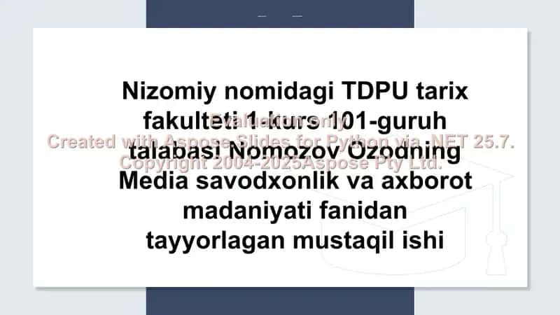 Axborotlashgan jamiyatning ilmiy talqini