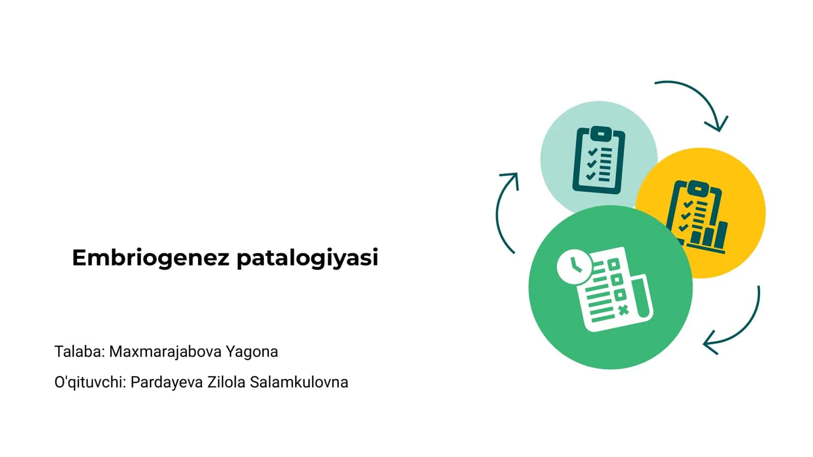 Embriogenez patalogiyasi
