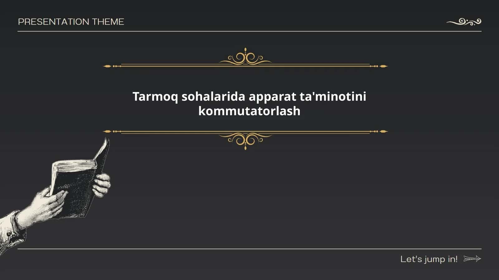 Tarmoq sohalarida apparat ta'minotini kommutatorlash