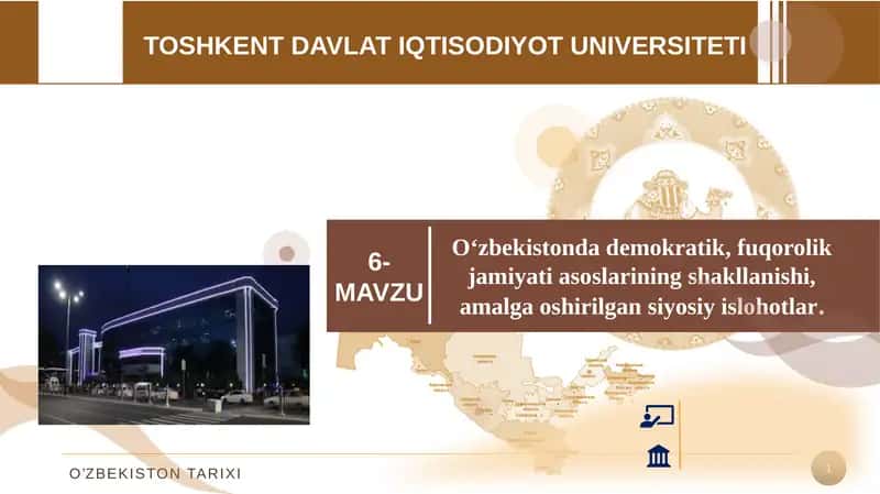 O‘zbekistonda milliy boshqaruv tizimi