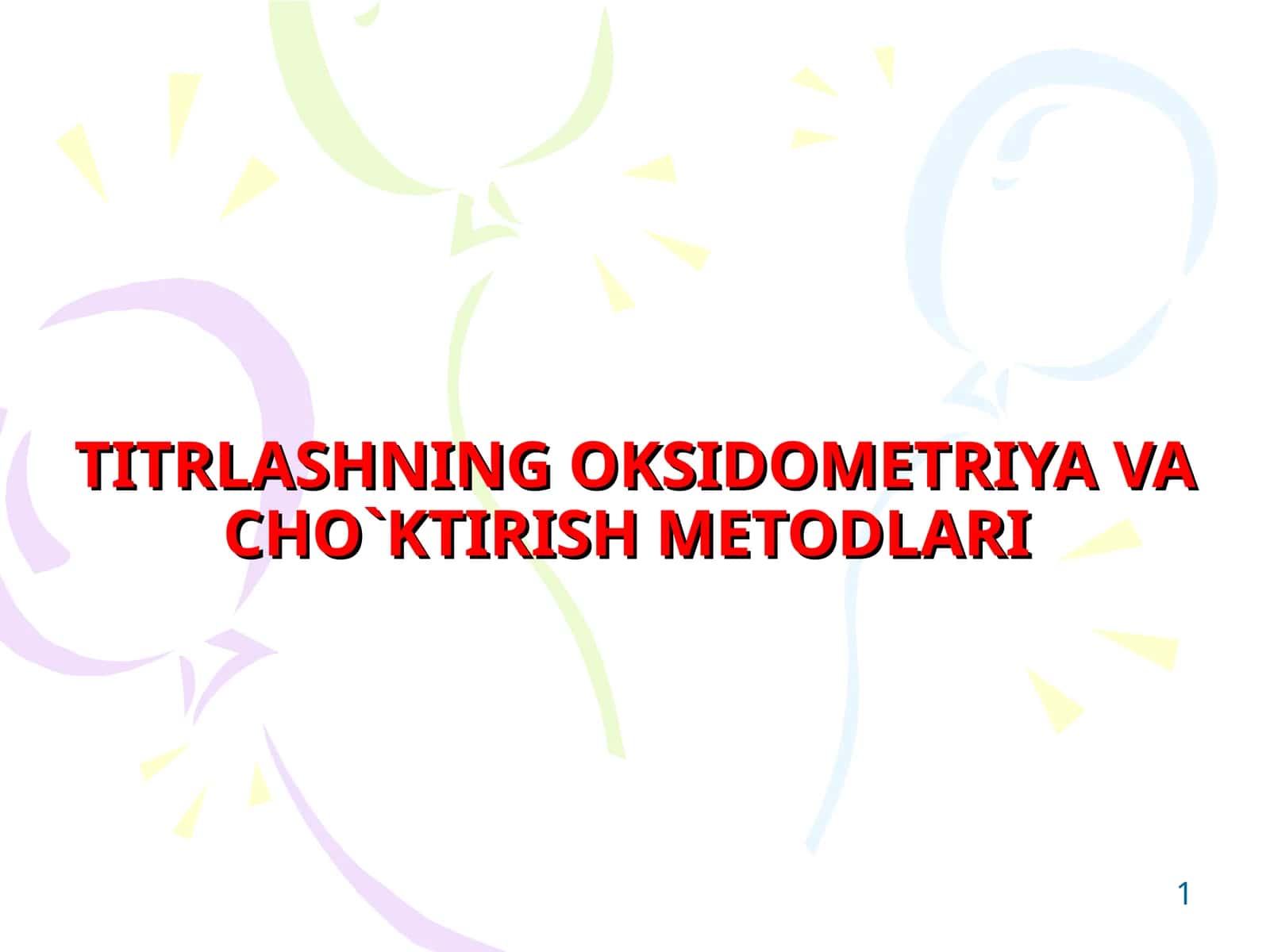 STANDART ERITMALAR