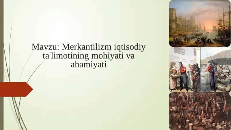 Merkantilizm