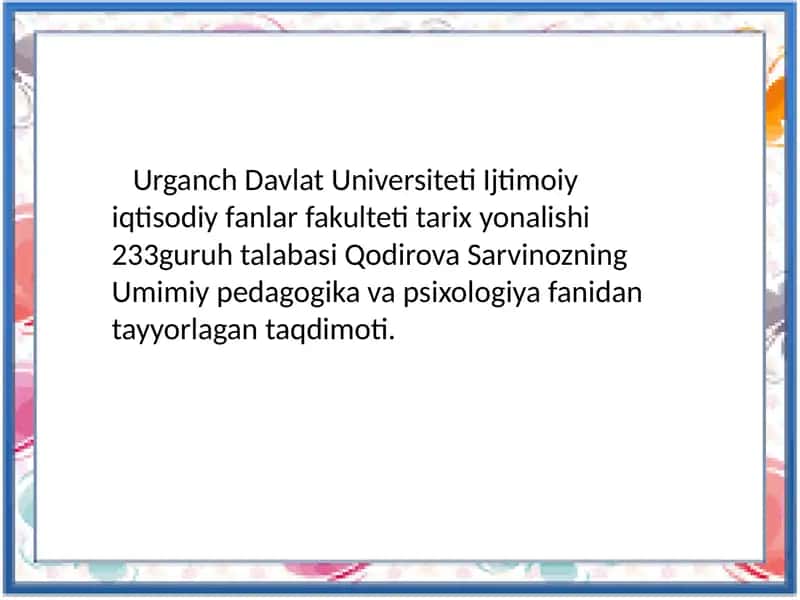 Tafakkur va O'ng