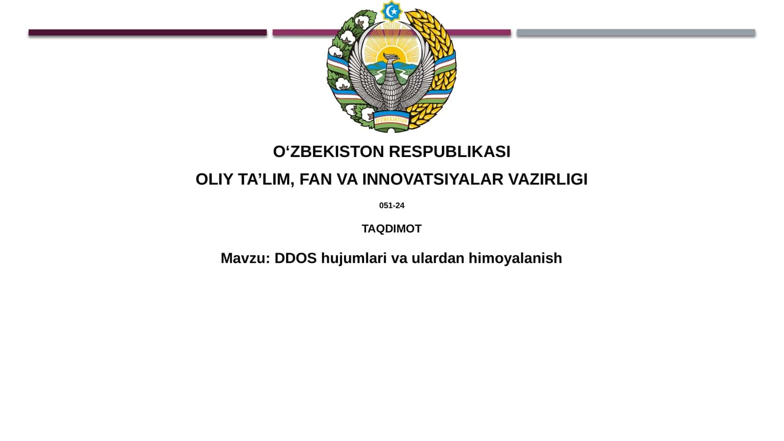 DDoS hujumlaridan himoya strategiyalari