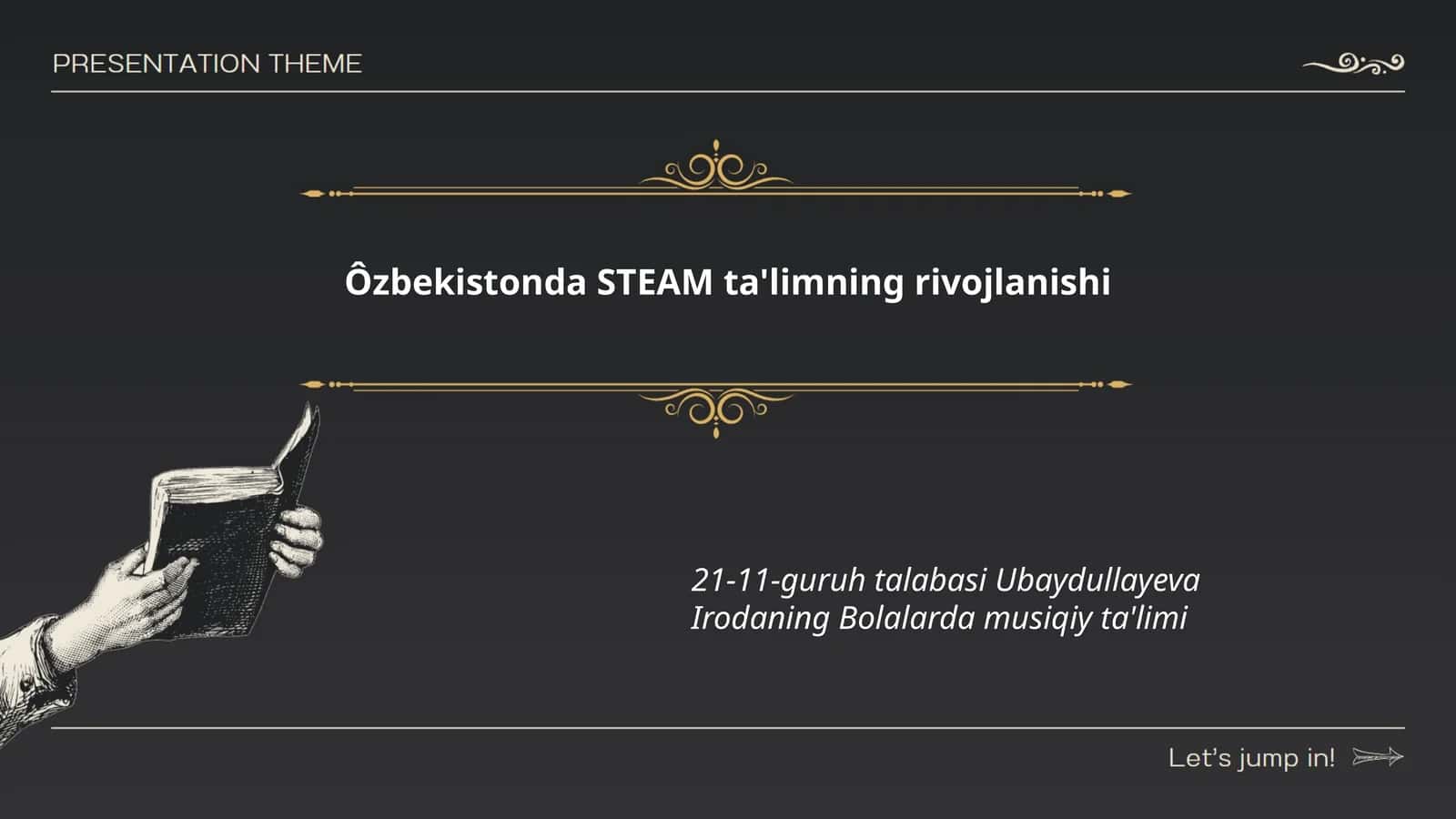 Ôzbekistonda STEAM ta'limning rivojlanishi
