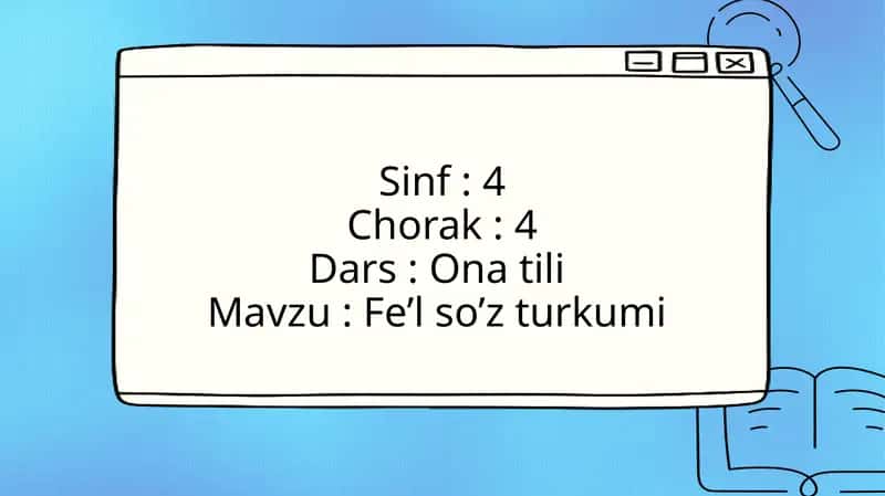 Fe’lso’z turkumi