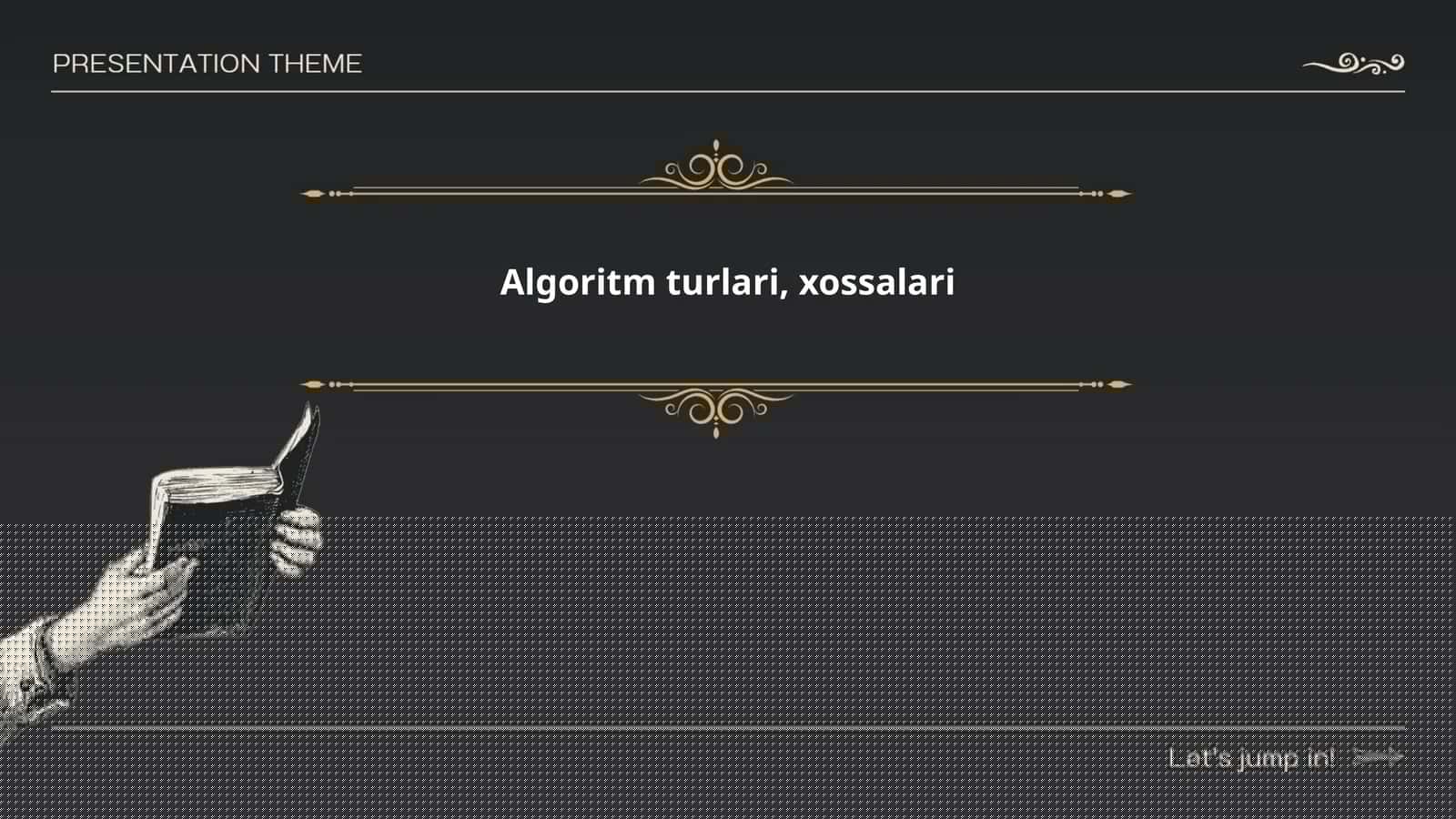Chiziqli (sequential) algoritmlar
