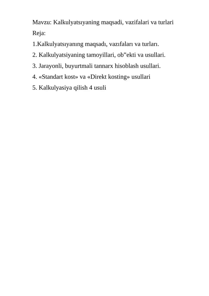 Kalkulyatsiya