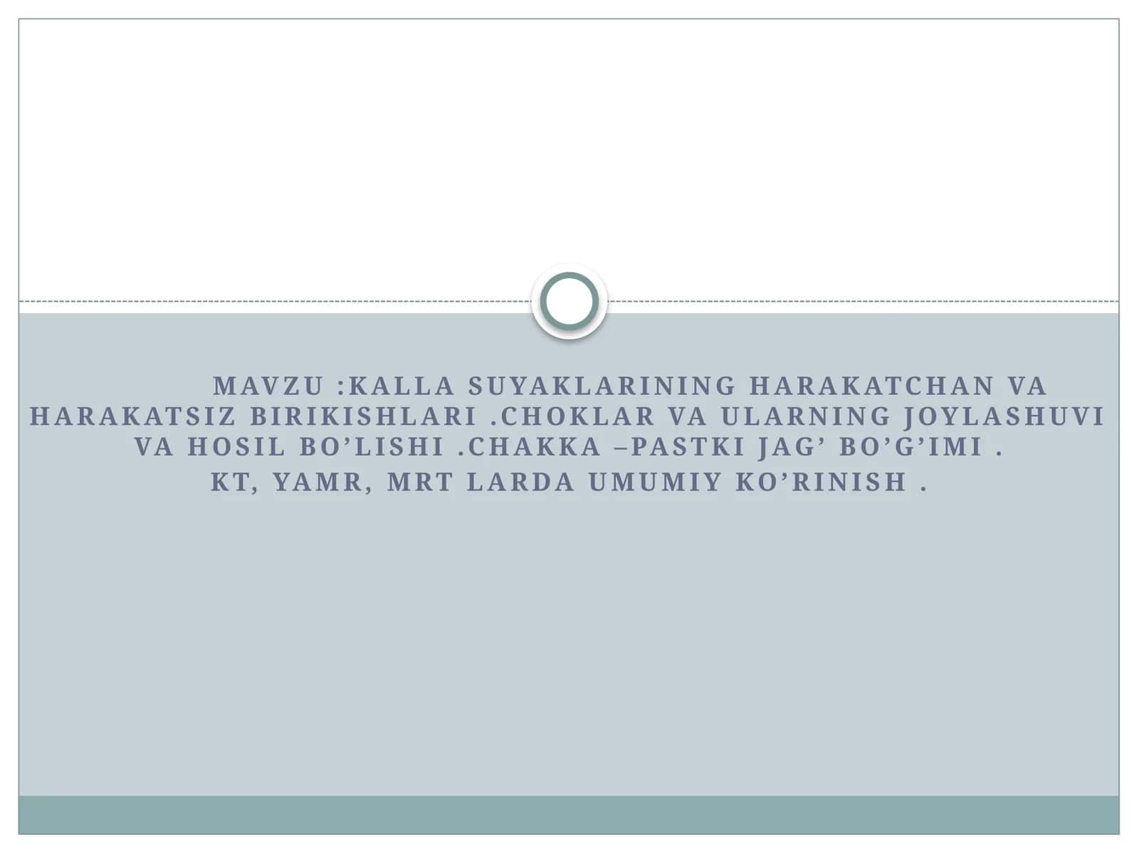 Kallasuyaklariningharakatchanvaharakatsizbirikishlari