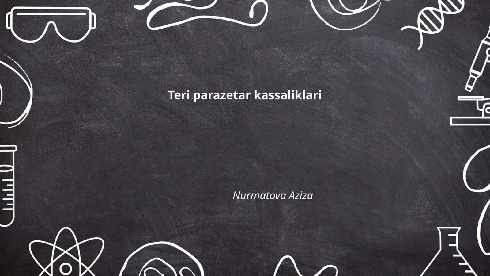 Teri parazetar kassaliklari