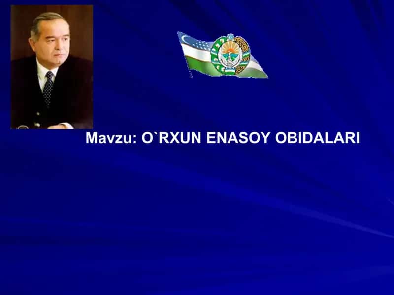 O`RXUN ENASOY OBIDALARI