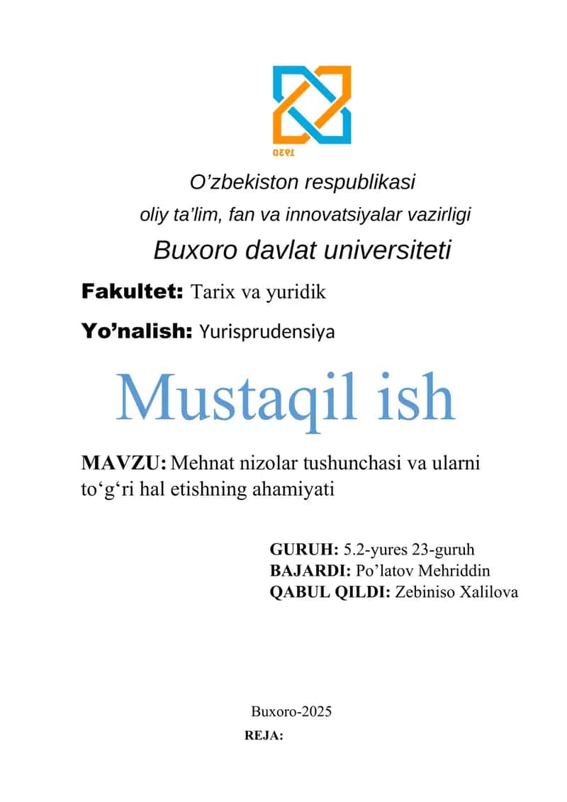 Mehnat nizolari