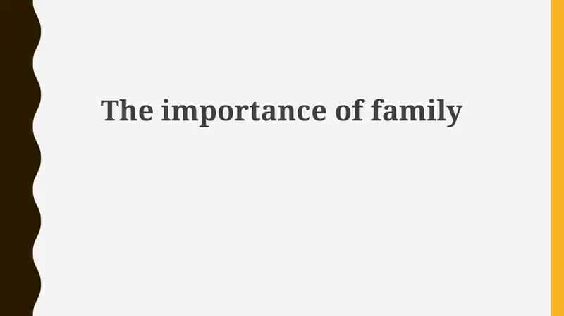 Defining Family: Structures and Types