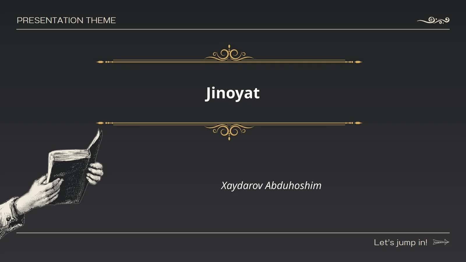 Jinoyat huquqi