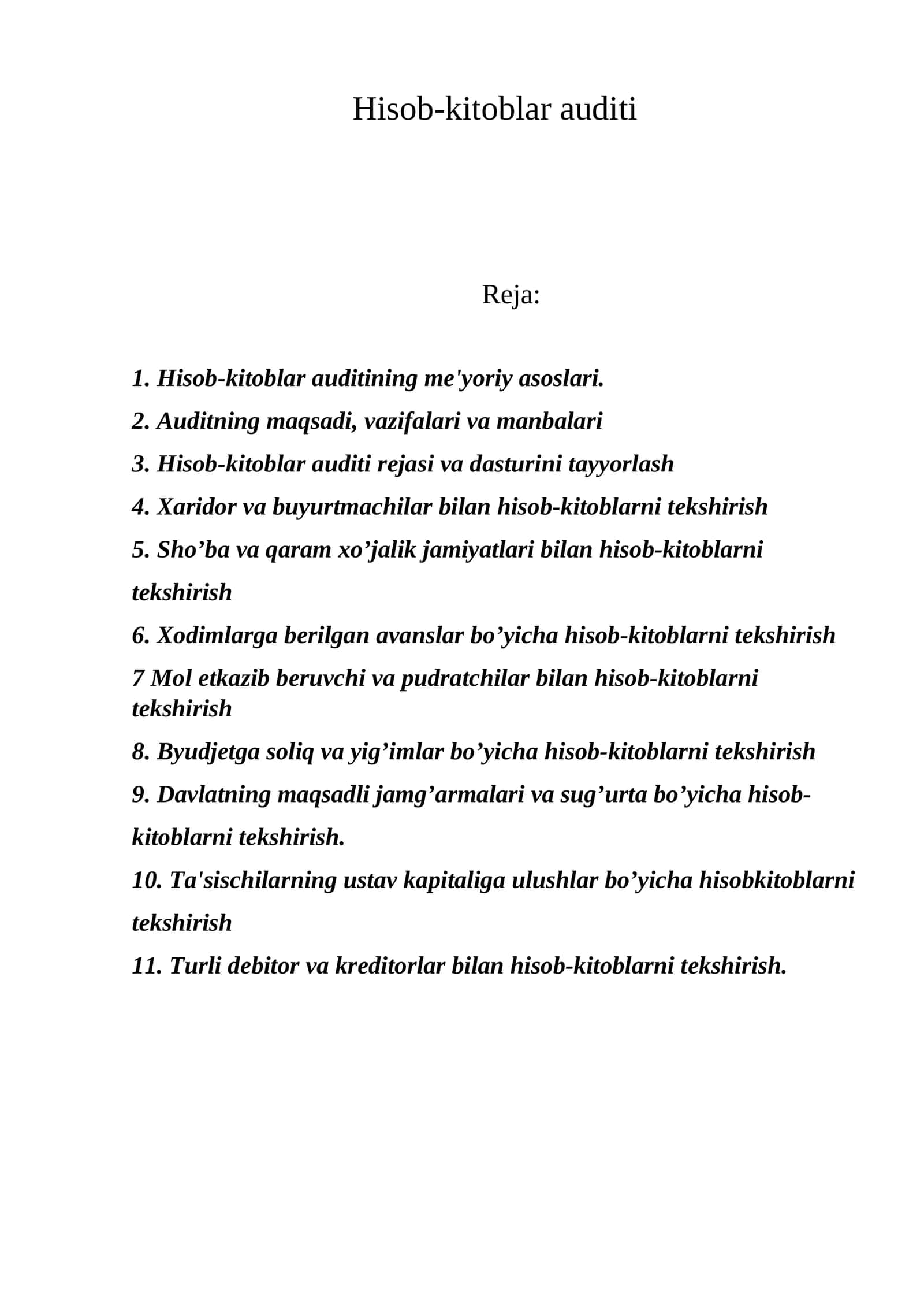 Hisob-kitoblar auditi