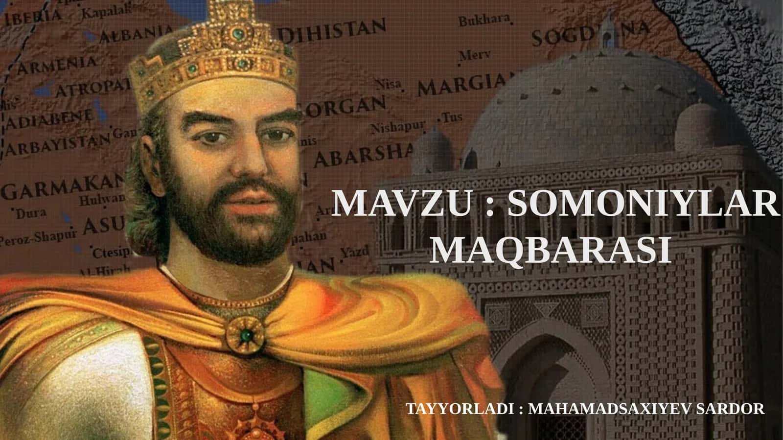 SOMONIYLAR MAQBARASI