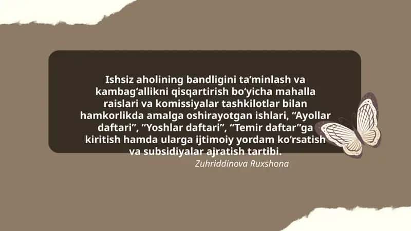 Zuhriddinova Ruxshona