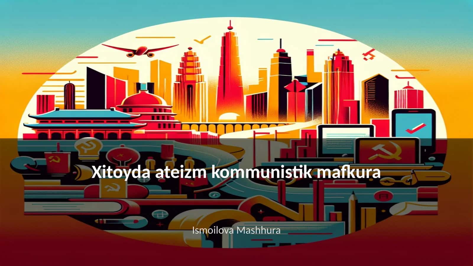 Xitoyda ateizm kommunistik mafkura