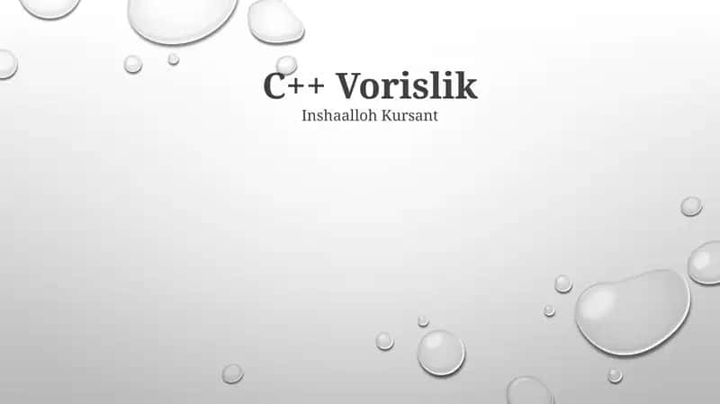 C++ Vorislik