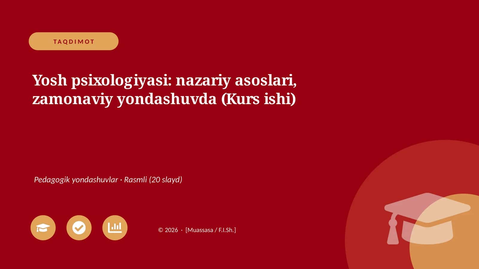 Yosh psixologiyasi: nazariy asoslari, zamonaviy yondashuvda