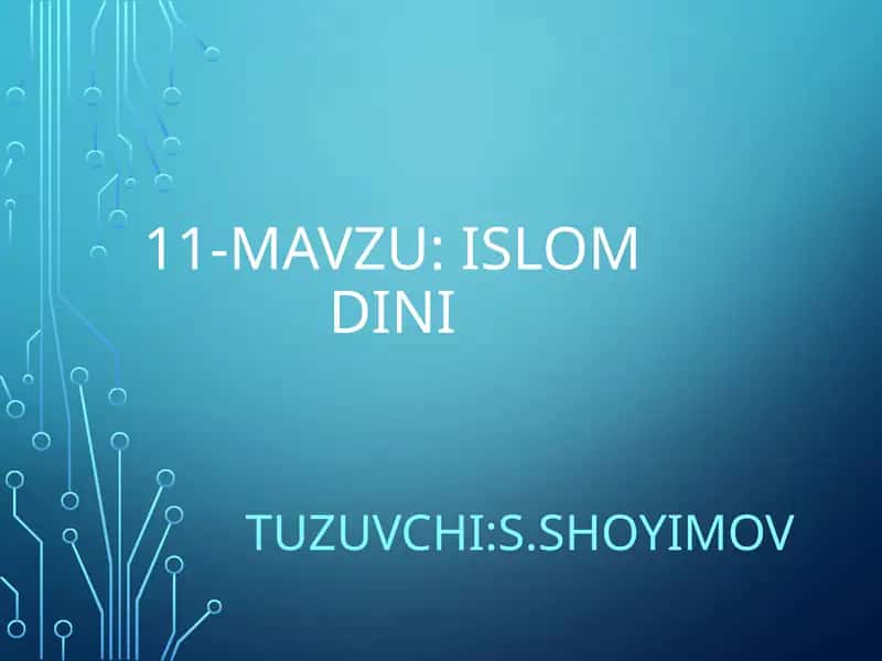 Islomdini