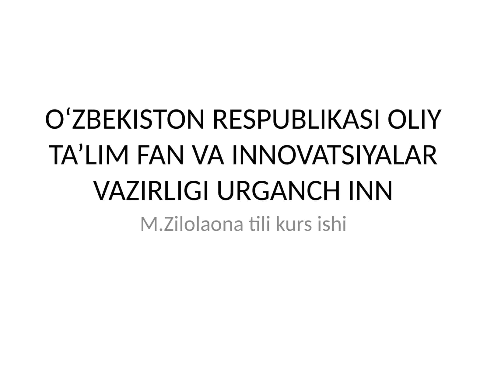 Boshlang‘ich sinflarda sifat so’z turkumini o’rganish