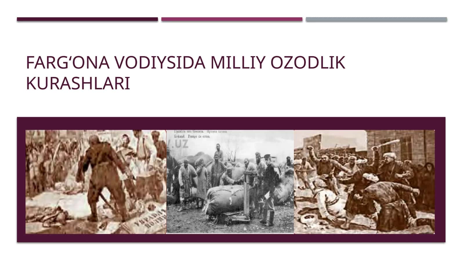 Fargʻona vodiysida milliy ozodlik kurashlari