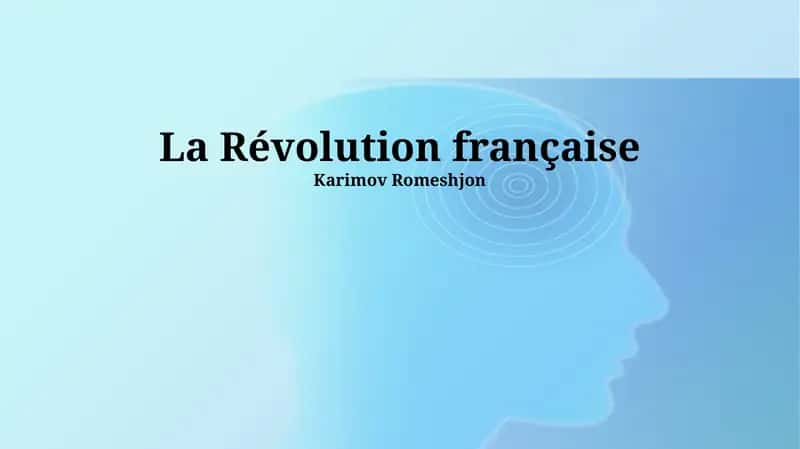 La Révolution française