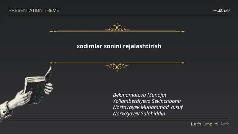 Xodimlar sonini rejalashtirish