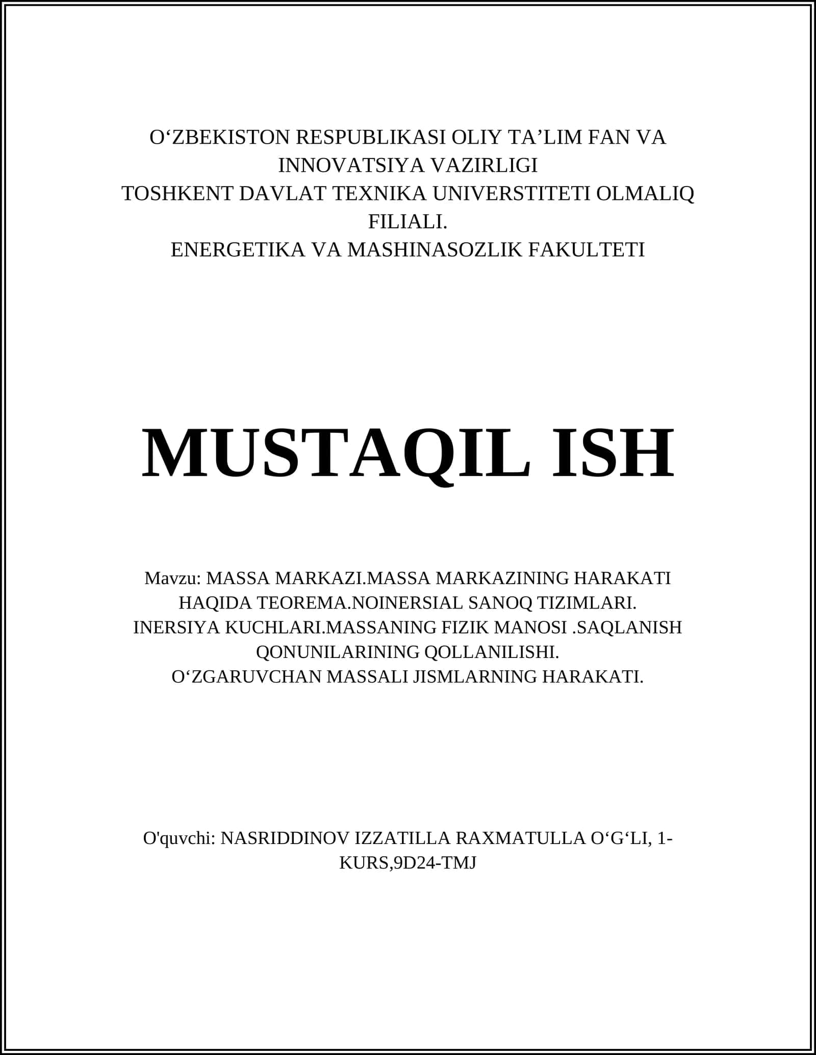 Massa Markazi