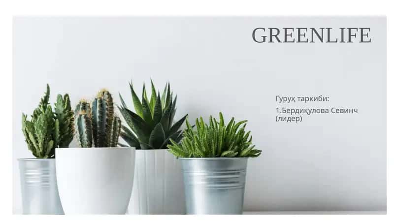 GREENLIFE