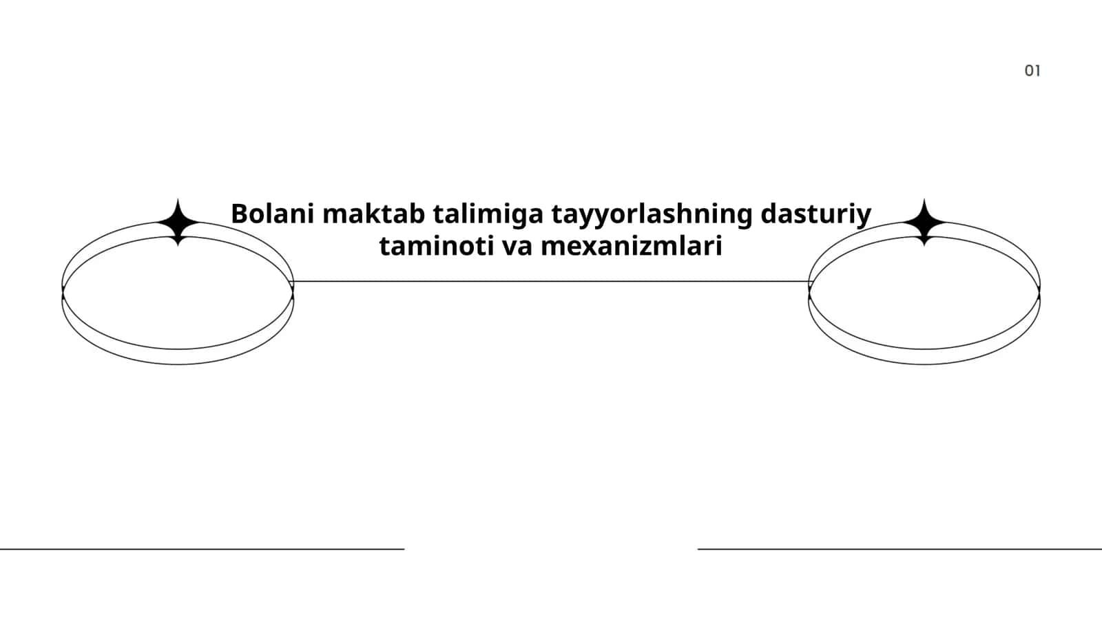 Bolani maktab talimiga tayyorlashning dasturiy taminoti va mexanizmlari