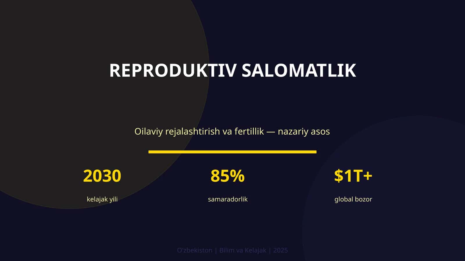 Reproduktiv salomatlik