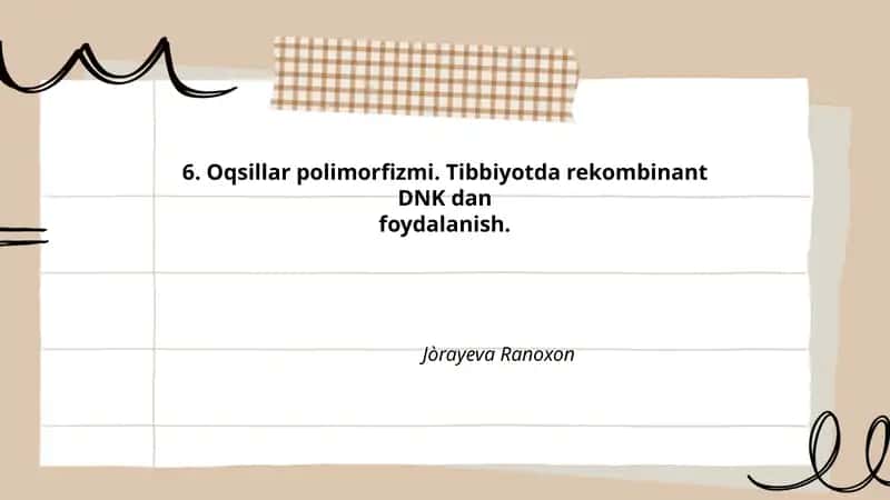Oqsillar polimorfizmi
