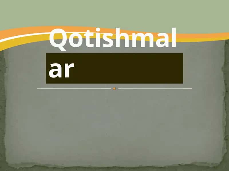 Qotishmalar