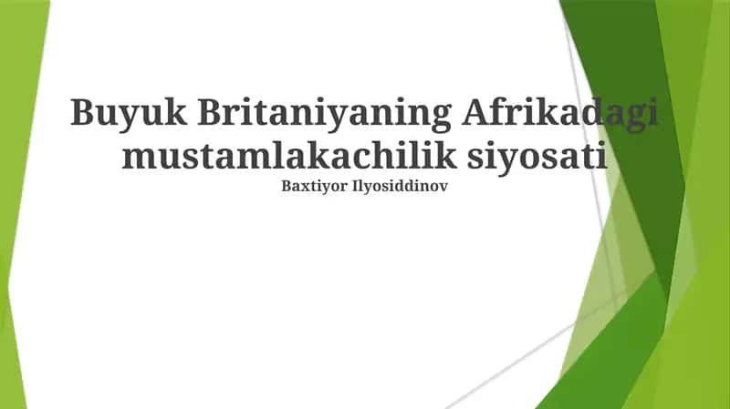Mustamlakachilik siyosati